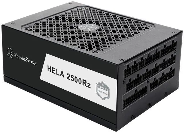 Main image of SilverStone Technology HELA 2500Rz Cybenetics Platinum 2500W ATX 3.1 & PCIe 5 Fully Modular ATX Power Supply  SST-HA2500R-PM