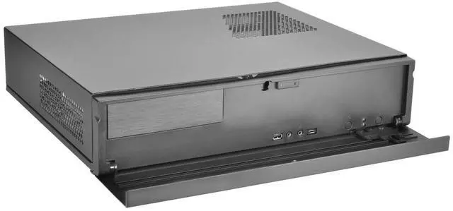 Alt view image 10 of 14 - ML04B W/1 Type C, Micro-ATX,5.25"x 1,3.5"x 2, USB 3.0 x 1, type C Gen2 x 1