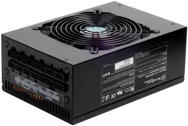 Main image of SilverStone Technology ST1500, 80 Plus Silver 1500W Fully Modular ATX/PS2 Power Supply, SST-ST1500-X