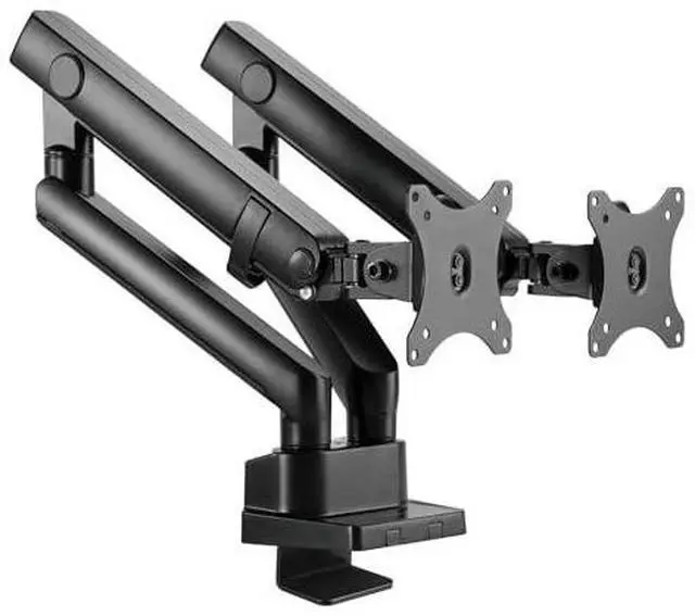 Alt view image 4 of 8 - SilverStone Technology ARM25 Dual Monitor Arm with Mechanical Spring Design and Wide adjustability, SST-ARM25