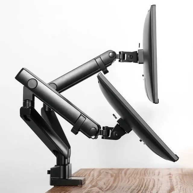 Alt view image 8 of 8 - SilverStone Technology ARM25 Dual Monitor Arm with Mechanical Spring Design and Wide adjustability, SST-ARM25