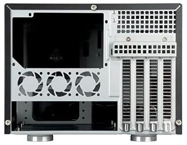 Alt view image 7 of 10 - SilverStone Technology CS351 5-Bay SAS-12G / SATA-6G hot-swappable high Performance NAS Chassis, SST-CS351