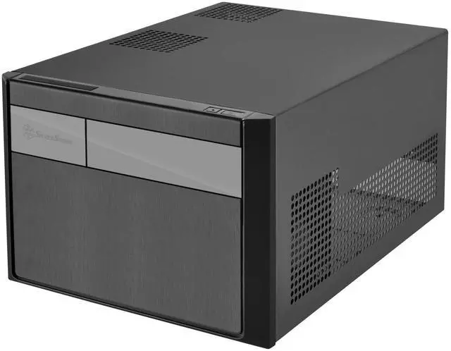 Alt view image 2 of 8 - SilverStone Technology SG11 Small Form Factor Micro-ATX Computer Case SG11B-V2