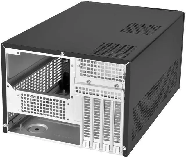 Alt view image 3 of 8 - SilverStone Technology SG11 Small Form Factor Micro-ATX Computer Case SG11B-V2