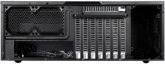 Alt view image 3 of 7 - SilverStone Technology SST-GD10B-USA Home Theater Computer Case (HTPC) with Lockable Front Panel for ATX/Micro-ATX Motherboards GD10B-USA