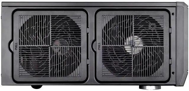 Alt view image 6 of 7 - SilverStone Technology SST-GD10B-USA Home Theater Computer Case (HTPC) with Lockable Front Panel for ATX/Micro-ATX Motherboards GD10B-USA