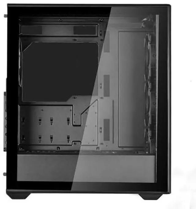 Alt view image 3 of 7 - SilverStone Technology FARA 515XR Black Compact ATX Mid-Tower Chassis with Dual Radiator Support and Stunning Rainbow Lighting