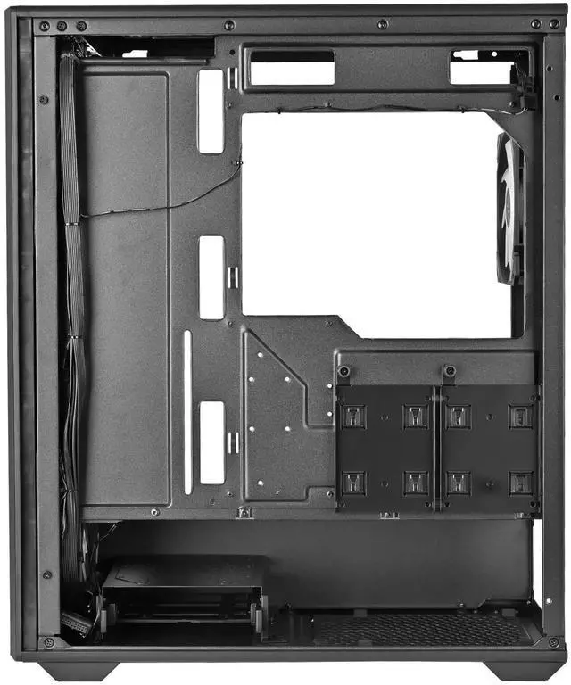 Alt view image 7 of 7 - SilverStone Technology FARA 515XR Black Compact ATX Mid-Tower Chassis with Dual Radiator Support and Stunning Rainbow Lighting