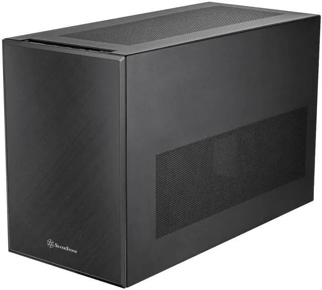 Alt view image 2 of 8 - SilverStone Technology SUGO 17 Black Premium shoebox-Shaped Computer Chassis, SST-SG17B