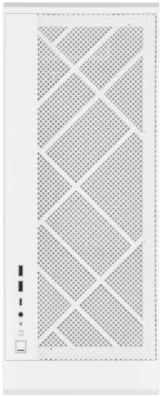 Alt view image 10 of 14 - Silverstone SST-ALG1MW (White) Micro-ATX tower with stack effect design