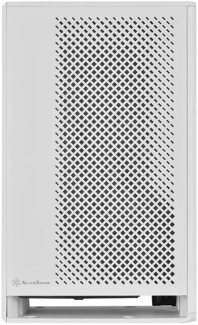 Alt view image 11 of 14 - Silverstone SST-ALG1MW (White) Micro-ATX tower with stack effect design