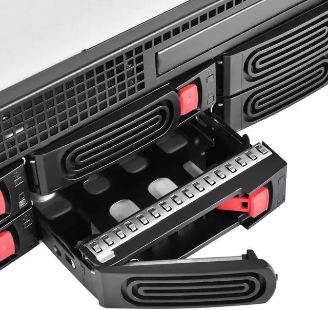 Alt view image 15 of 15 - SilverStone RM21-308 SST-RM21-308 White High Performance Storage Server Chassis