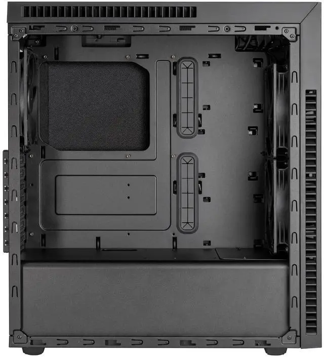 Alt view image 7 of 8 - SilverStone Technology KL07E ATX Tower Chassis with Sound-dampened Panels, SST-KL07B-E