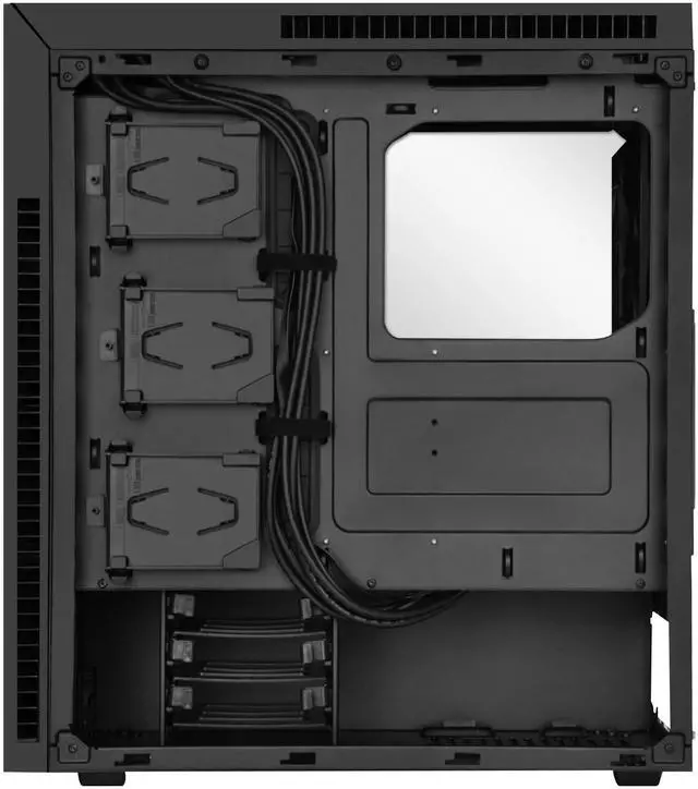 Alt view image 8 of 8 - SilverStone Technology KL07E ATX Tower Chassis with Sound-dampened Panels, SST-KL07B-E