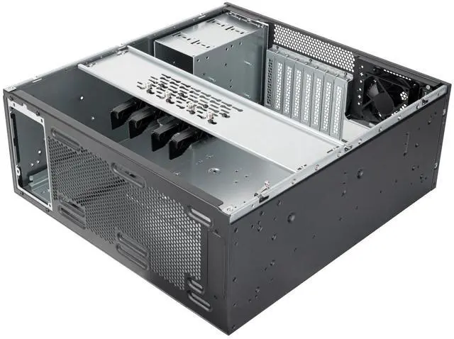 Alt view image 5 of 7 - SilverStone Technology RM46-502-I 4U Interchangeable Rackmount Chassis with Front Accessible Expansion Slots  SST-RM46-502-I