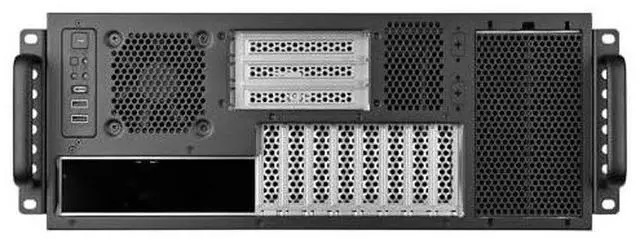 Alt view image 2 of 7 - SilverStone Technology RM47-502-I 4U Interchangeable Rackmount Chassis with Front Accessible Expansion Slots  SST-RM47-502-I