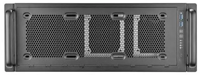 Alt view image 2 of 8 - SilverStone Technology RM45-360 4U Rackmount Chassis with Flexible Front Panel Design, SST-RM45-360