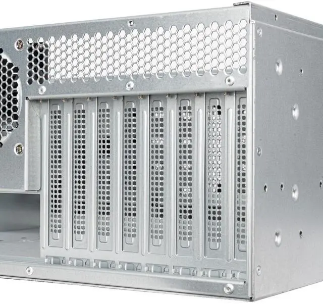 Alt view image 5 of 8 - SilverStone Technology RM45-360 4U Rackmount Chassis with Flexible Front Panel Design, SST-RM45-360
