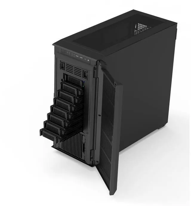Alt view image 5 of 7 - SilverStone Technology CS383 8-Bay hot-swappable high Performance Full Tower NAS Chassis, SST-CS383