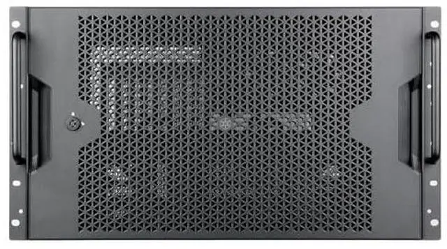 Alt view image 2 of 7 - SilverStone Technology RM600 6U Rackmount Chassis  - Dual PSU Compatibility -Triple 360mm Radiator Support