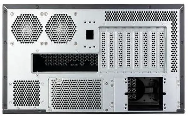 Alt view image 4 of 7 - SilverStone Technology RM600 6U Rackmount Chassis  - Dual PSU Compatibility -Triple 360mm Radiator Support