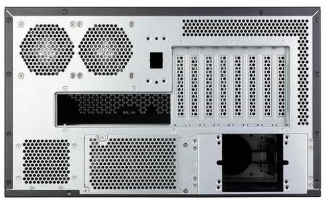 Alt view image 4 of 7 - SilverStone Technology RM61-312 6U 12-Bay Rackmount Chassis  - Dual PSU compatibility - Triple 360mm radiator support - 12 Gb/s Mini-SAS HD SFF-8643 Featuring SGPIO Compatibility