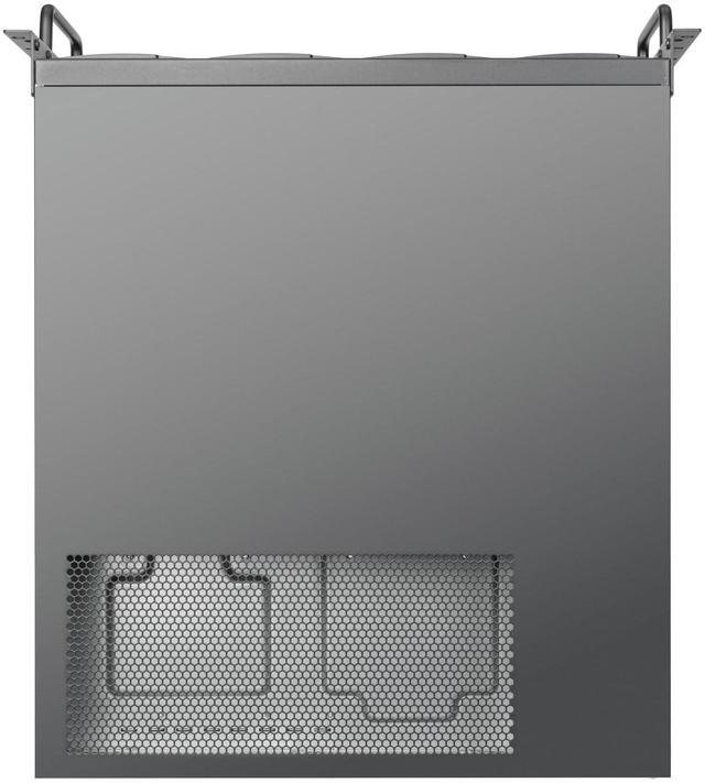 Alt view image 6 of 7 - SilverStone Technology RM61-312 6U 12-Bay Rackmount Chassis  - Dual PSU compatibility - Triple 360mm radiator support - 12 Gb/s Mini-SAS HD SFF-8643 Featuring SGPIO Compatibility