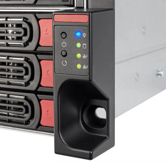 Alt view image 6 of 7 - SilverStone Technology RM43-324-RS 4U 24-Bay 2.5" / 3.5" HDD/SSD Rackmount Storage Server Chassis with Mini-SAS HD SFF-8643 12 Gb/s Interface  SST-RM43-324-RS