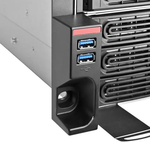 Alt view image 7 of 7 - SilverStone Technology RM43-324-RS 4U 24-Bay 2.5" / 3.5" HDD/SSD Rackmount Storage Server Chassis with Mini-SAS HD SFF-8643 12 Gb/s Interface  SST-RM43-324-RS
