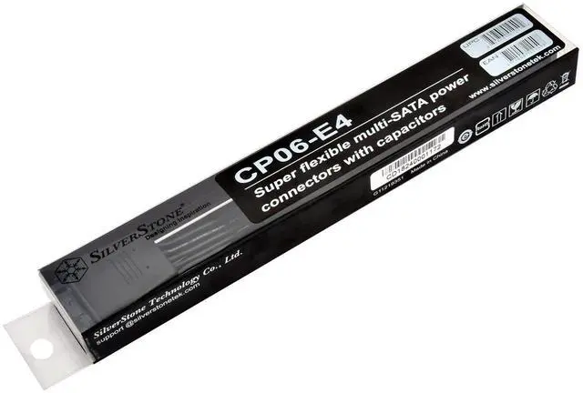 Alt view image 7 of 7 - SATA Power Adapter Cable with Capacitor, 1to 4