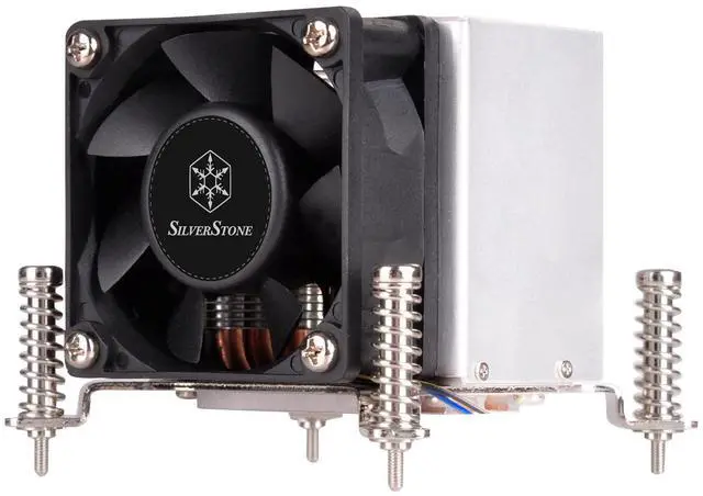 Alt view image 2 of 8 - SilverStone Technology AR09-115XS 2U Rackmount Server/Small Form Factor Intel CPU Cooler with Screw Bracket