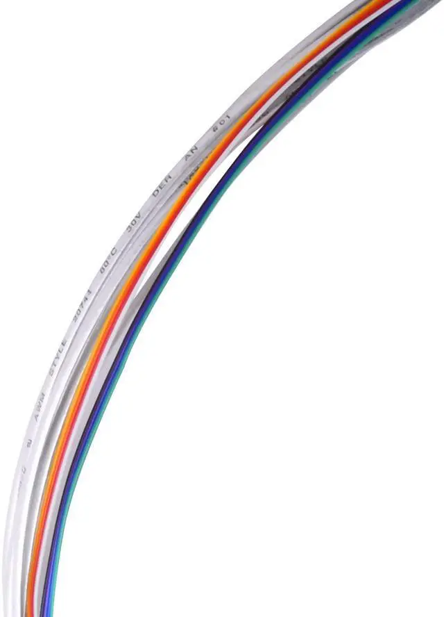 Alt view image 8 of 8 - 36 pin MiniSAS SFF-8643(Target) to SATA 7pin(HOST)+SIDEBAND cable 0.6M