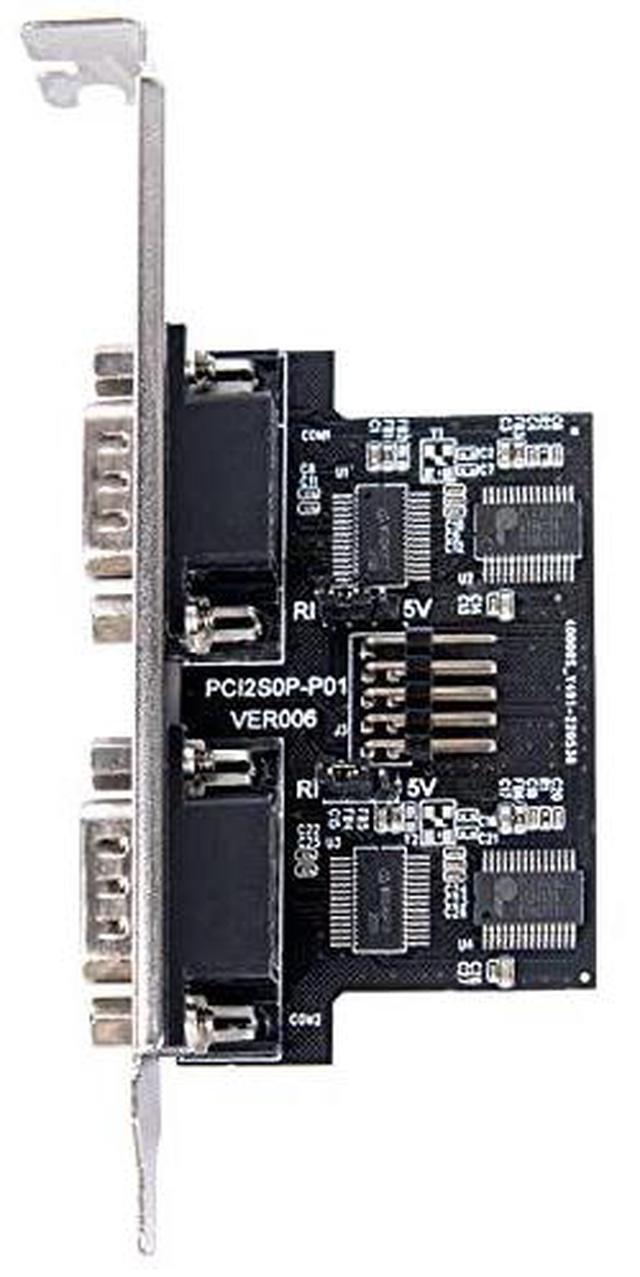 Alt view image 9 of 14 - Silverstone ECD01 Internal USB 2.0 to dual RS232 port adapter