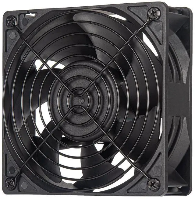 Alt view image 7 of 14 - High performance 120mm x 38mm PWM industrial fan