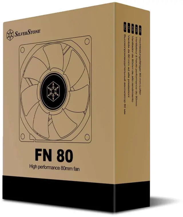 Alt view image 17 of 17 - High performance 80mm fan