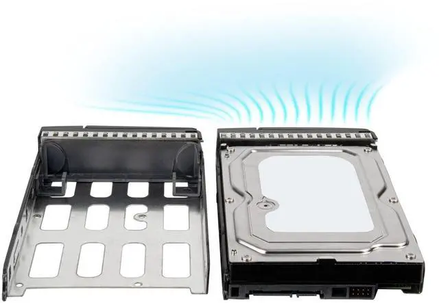 Alt view image 10 of 13 - 2.5" / 3.5" hard drive tray for SilverStone RM21-304, RM21-308, RM22-308, RM22-312, RM43-320-RS, CS381 and CS351