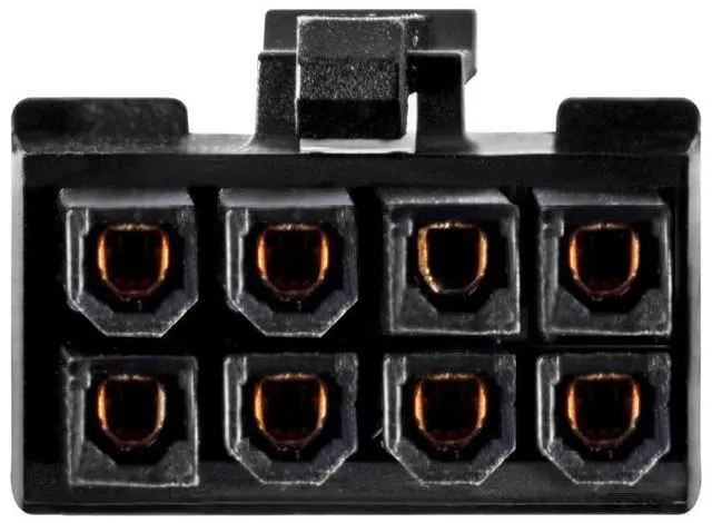 Alt view image 7 of 9 - EPS to PCIE 8pin 750mm Convertion Modular Cable, Black