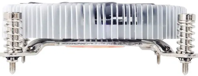 Alt view image 5 of 10 - silverstone technology sst-nt07-115x-usa lga1150/1151/1155/1156/1200 cpu cooler low profile 23mm tall for 65w tdp support with 80mm pwm fan sst-nt07-115x