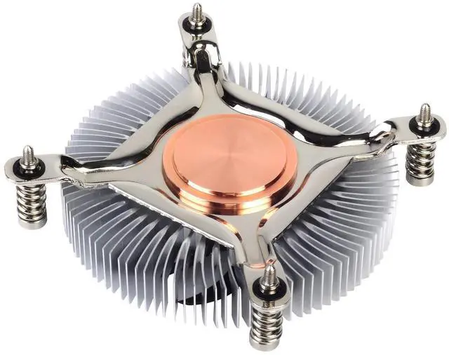 Alt view image 6 of 10 - silverstone technology sst-nt07-115x-usa lga1150/1151/1155/1156/1200 cpu cooler low profile 23mm tall for 65w tdp support with 80mm pwm fan sst-nt07-115x