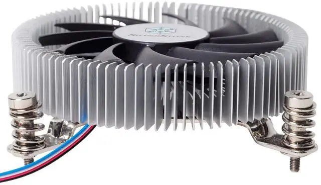 Alt view image 7 of 10 - silverstone technology sst-nt07-115x-usa lga1150/1151/1155/1156/1200 cpu cooler low profile 23mm tall for 65w tdp support with 80mm pwm fan sst-nt07-115x
