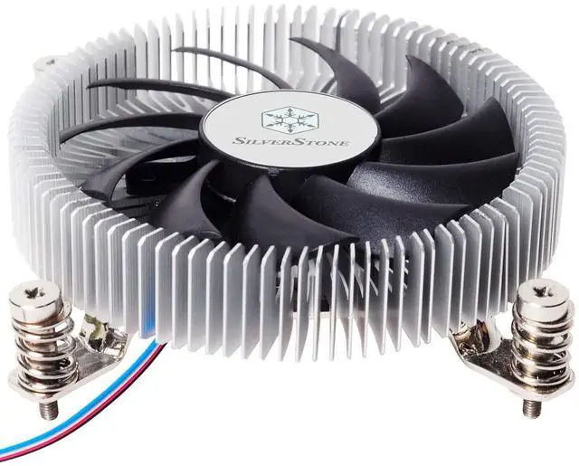 Alt view image 10 of 10 - silverstone technology sst-nt07-115x-usa lga1150/1151/1155/1156/1200 cpu cooler low profile 23mm tall for 65w tdp support with 80mm pwm fan sst-nt07-115x
