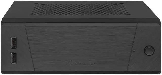 Alt view image 4 of 8 - Black Mini-ITX  2x top cover  2 x front bezel  1x slim 9.5mm ODD  1x 3.5 or 2 x 2.5