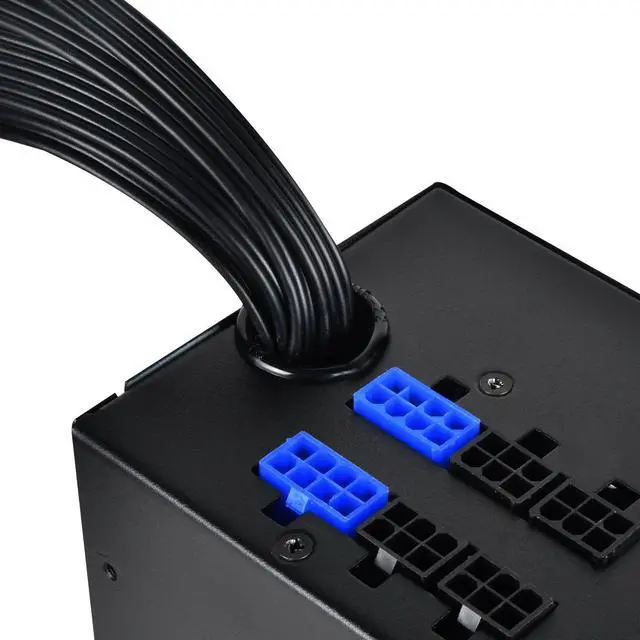 Alt view image 14 of 14 - silverstone technology 550 watt semi-modular 80 plus gold computer power supply psu et550-hg