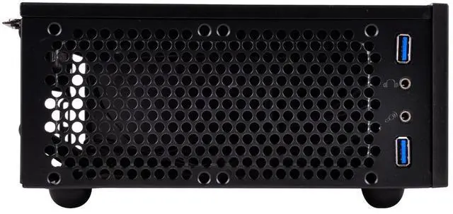 Alt view image 7 of 9 - silverstone technology ml09b small form factor mini-itx computer case with sfx support ml09b-x