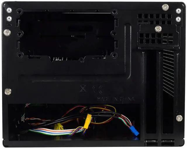 Alt view image 5 of 7 - silverstone technology sg05bb-lite mini-itx computer case super small form factor with sfx psu support sg05bb-lite-x