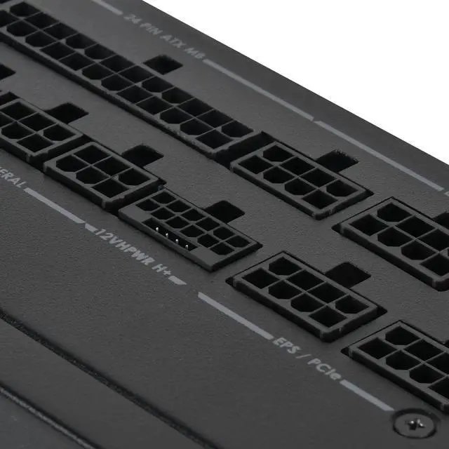 Alt view image 16 of 17 - Silverstone Cybenetics Gold 1000W PCIe 5.0 Fully Modular Power Supply DA1000R Gold
