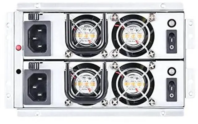Alt view image 9 of 14 - Silverstone Cybenetics Silver 600W mini redundant power supply GM600 Silver
