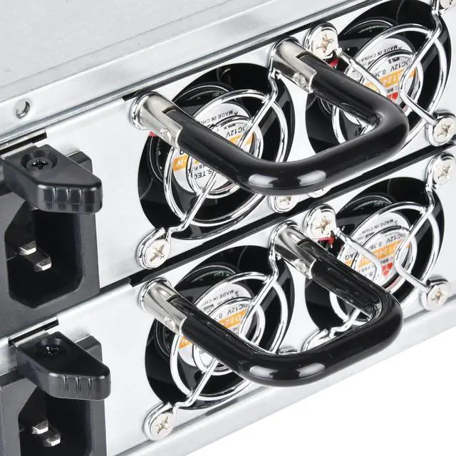 Alt view image 13 of 14 - Silverstone Cybenetics Silver 600W mini redundant power supply GM600 Silver