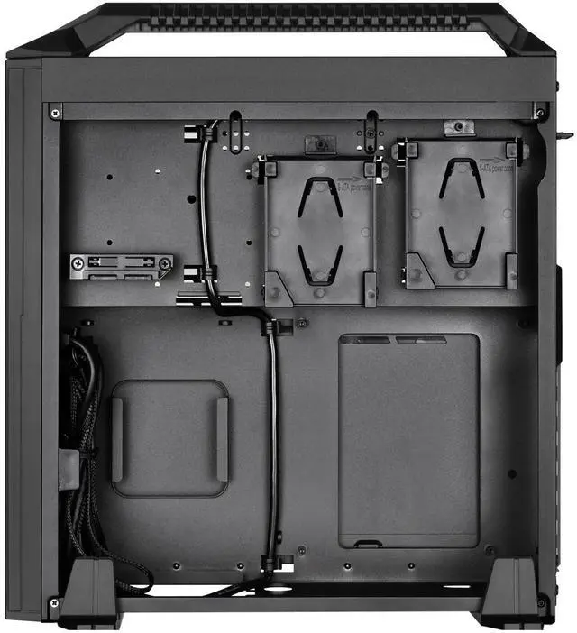 Alt view image 6 of 8 - silverstone ml08b-h mini-itx slim small form factor computer case with handle ml08b-h-x
