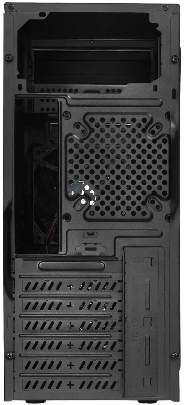 Alt view image 6 of 8 - silverstone technology ps13b atx tower computer case with 2 x 5.25 bays ps13b-x